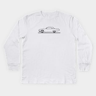 1962 Ford Thunderbird Hard Top Kids Long Sleeve T-Shirt